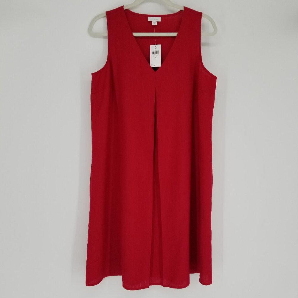 J. Jill Red Midi Dress